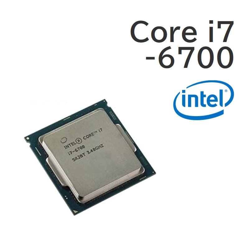 【中古パーツ】Intel Core i7-6700 3.40GHz LGA1151 Skylake インテル CPUの画像1