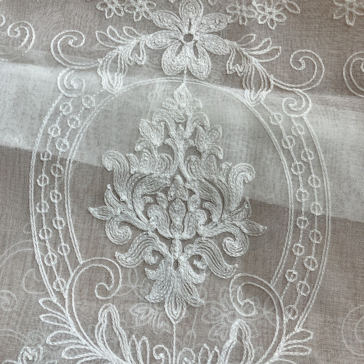  короткие занавески вышивка белый простой 1 листов ширина 103× длина 106 noren Турция рисунок 