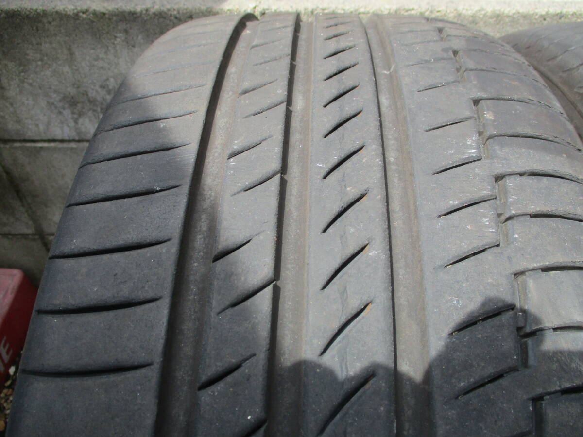 コンチネンタル プレミアムコンタクト６ MO-V ２４５/４５R１９ Y XL 中古4本セットの画像2