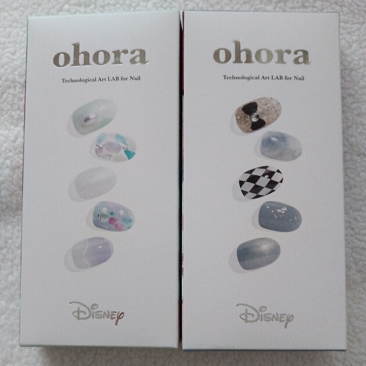 ohora ディズニーコラボ ジェルネイル ハンド用 2箱 新品 未使用 未開封の画像1