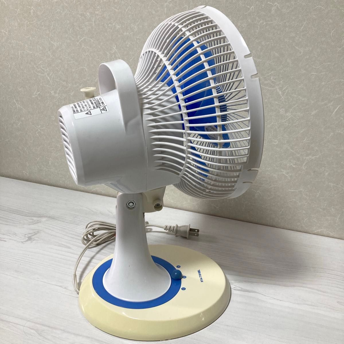 扇風機 卓上扇風機 小型 扇風機 一般家庭用 ユアサプライムス 中古美品  リビング扇風機