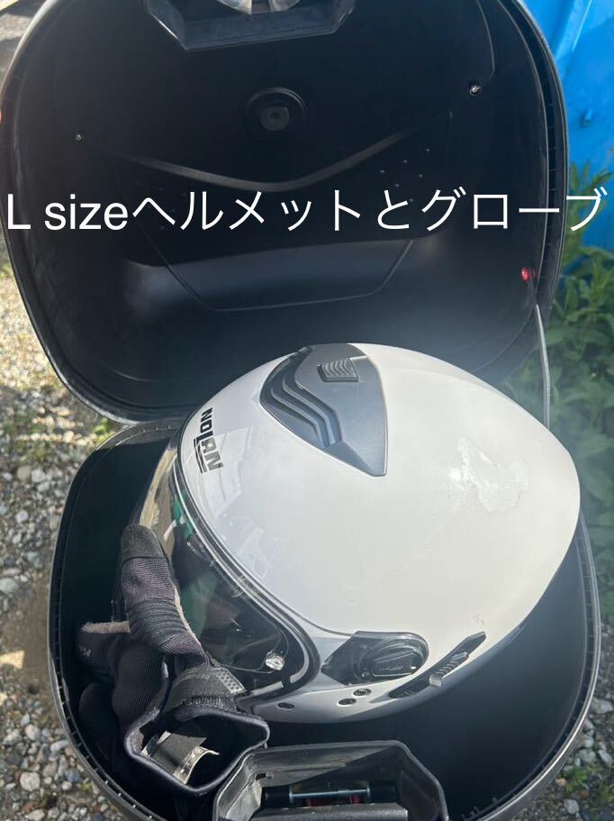 GIVI トップケース モノロックケース 30リットル モンキー　カブ　即決　リアボックス _Lサイズのヘルメットとグローブ入ります