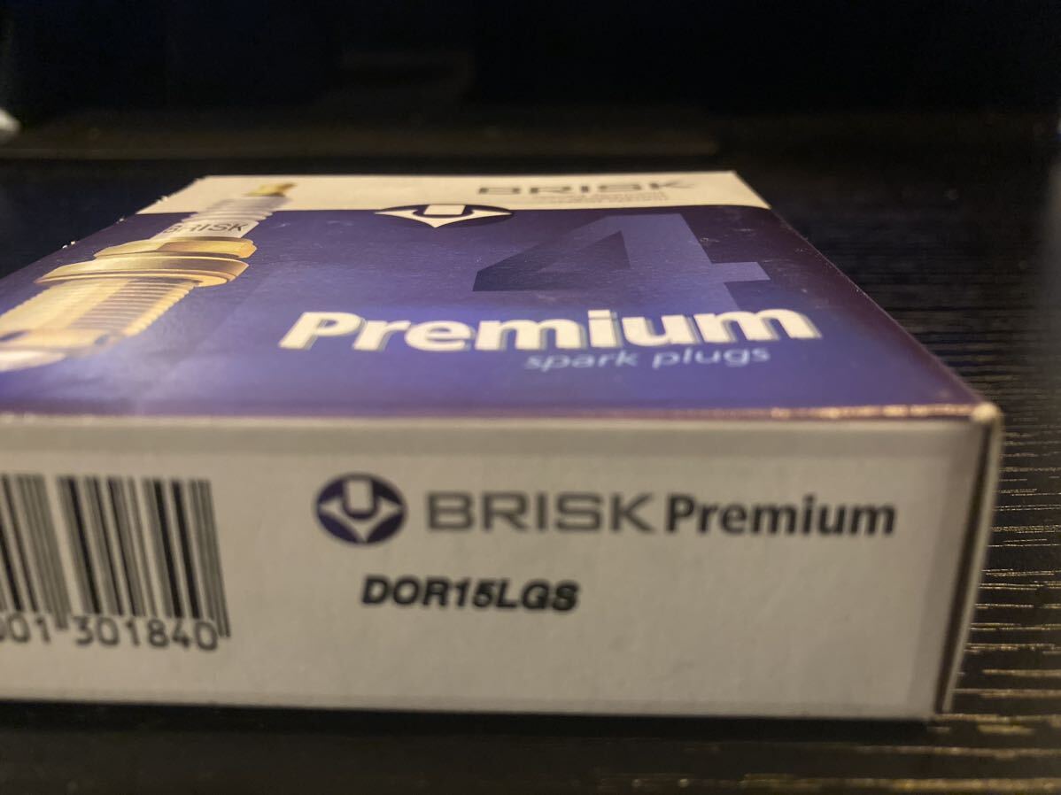 BRISK ブリスク　DOR15LGS×4本　送料無料_画像2