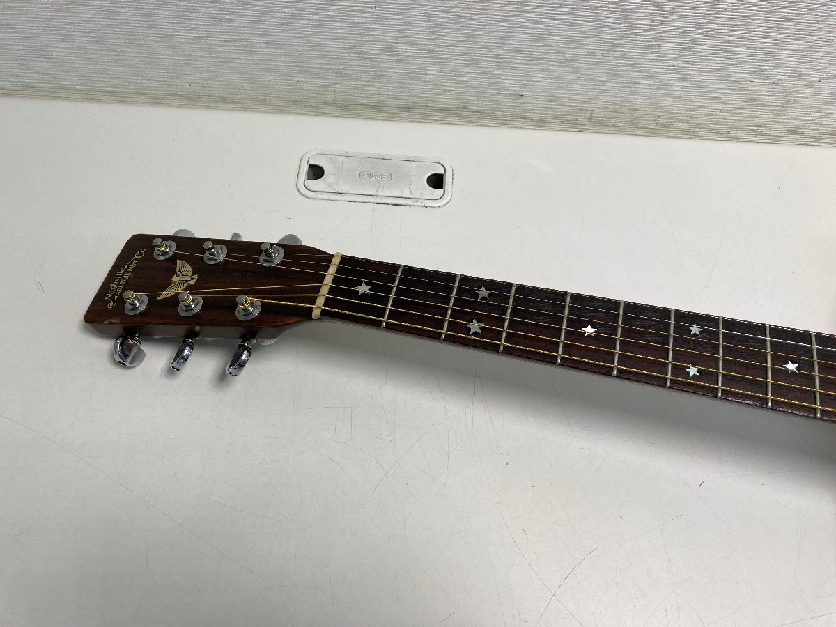 【★13-6830】■中古■NASHVILLE アコースティックギター N-600D 1977年製 中古品（0909）_画像2