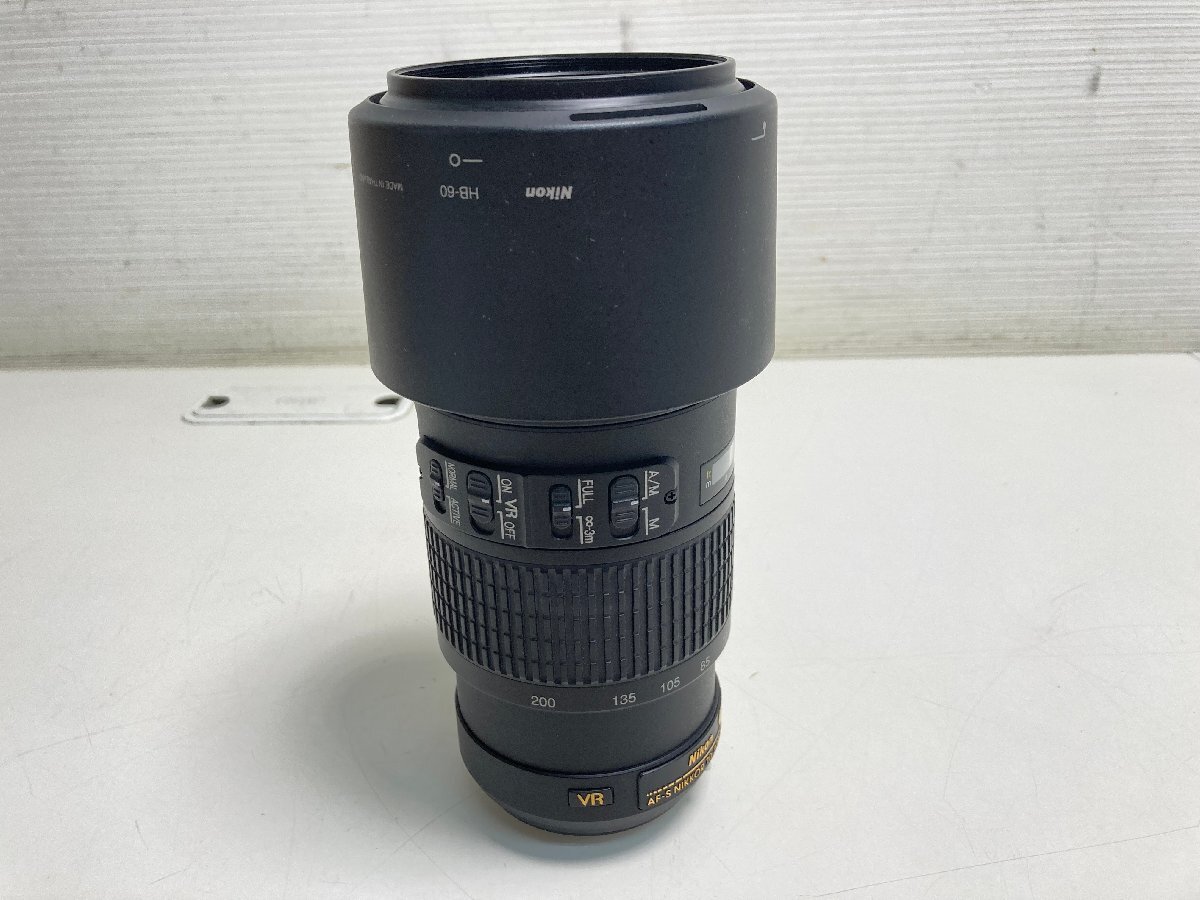 【★22-2318】■中古■Nikon AF-S NIKKOR 70-200mm f/4G ED VR 望遠ズームレンズ ニコン （0896）の画像6