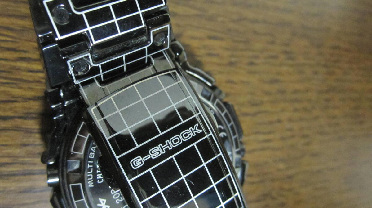 CASIO G-SHOCK Ｇショック GMW-B5000CS-1JR フルメタル グリッドトンネル レーザー彫刻加工 の画像4