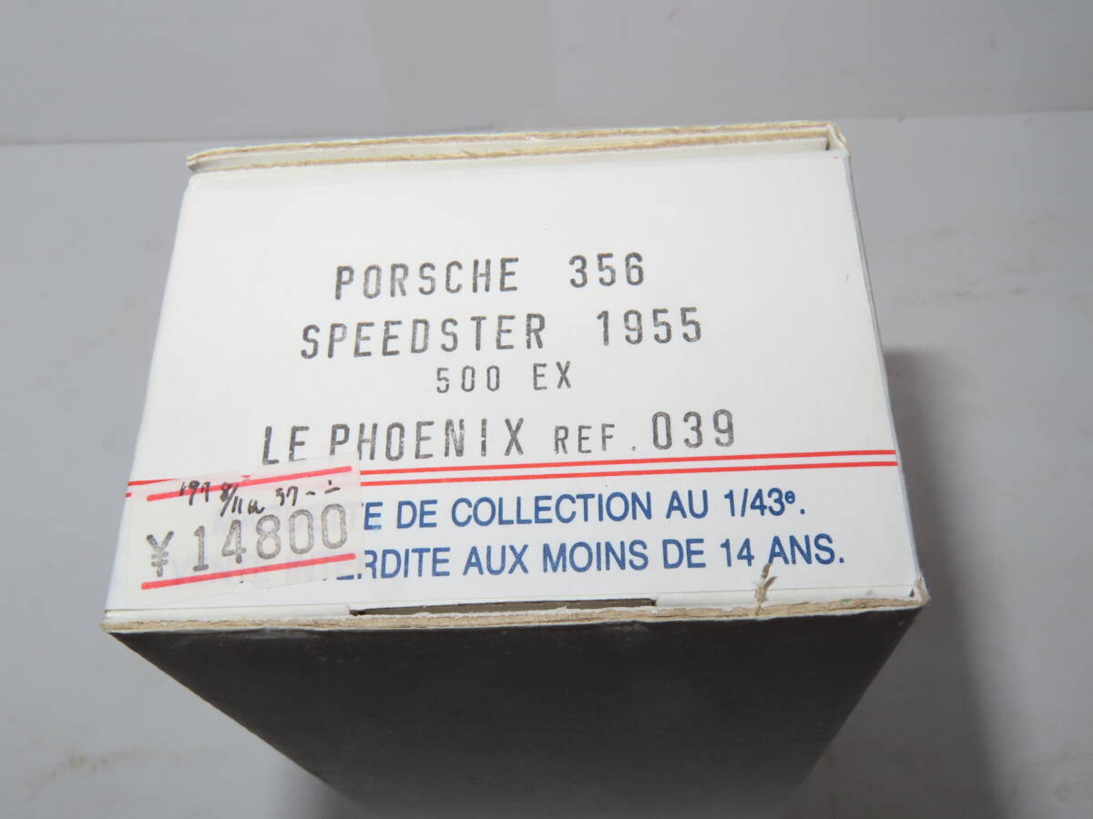 LE PHOENIX 1/43 PORSCHE 356 SPEEDSTER 1955（500 EX）フェニックス ポルシェ スピードスター kitの画像3