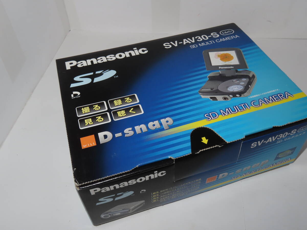 未使用品　Panasonic　SV-AV30-S　2　SDマルチカメラ_画像1