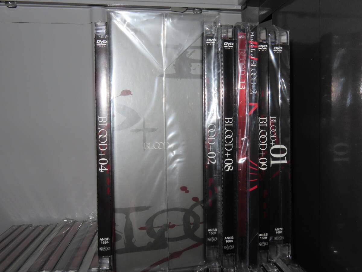  unopened DVD BLOOD+ first time version contains together 23 point set 