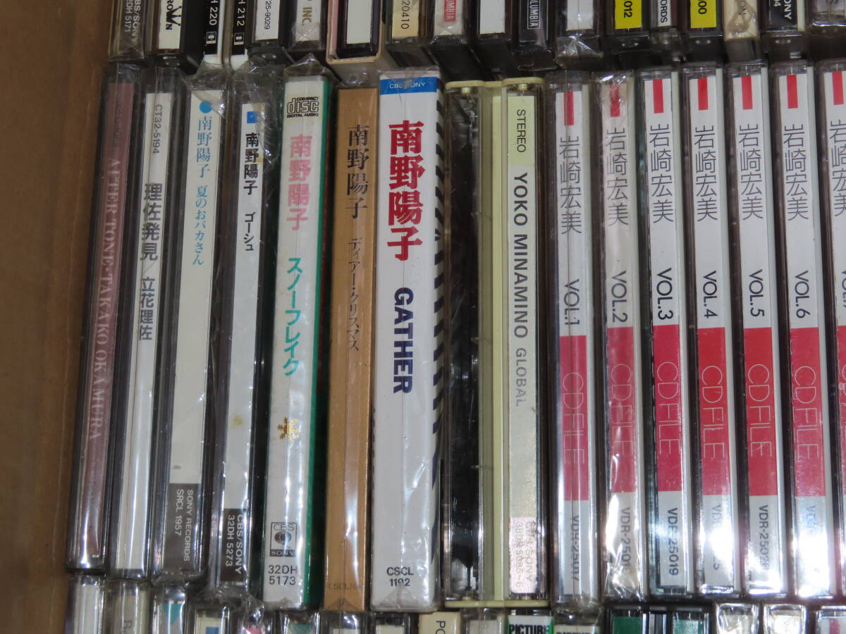 4 邦楽 女性アイドル80-90年代　CD約160枚以上まとめて 河合奈保子/南野陽子/岩崎宏美　旧規格盤　他 CDアルバム約100枚 大量まとめセット_画像5