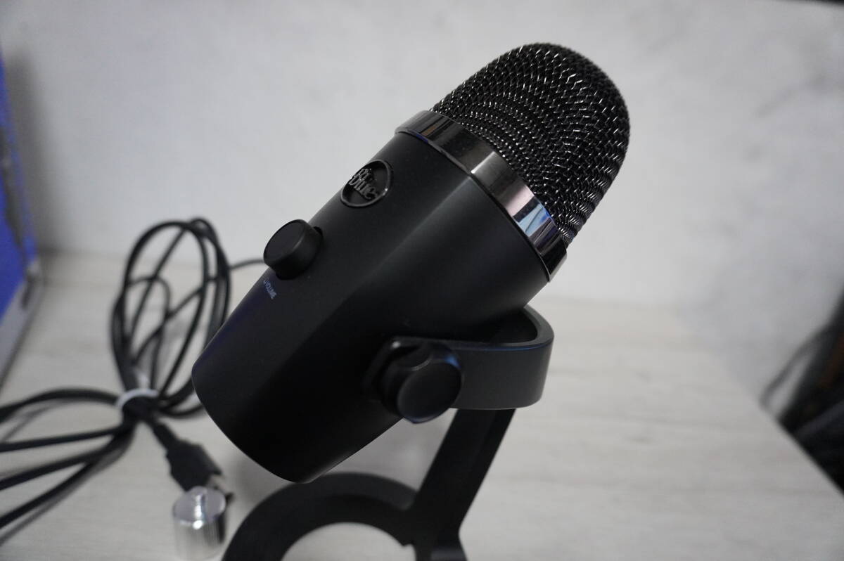  Logicool G Blue Yeti Nano BM300BK USBge-ming Mike конденсаторный микрофон PC Mac PS5 PS4 черный 