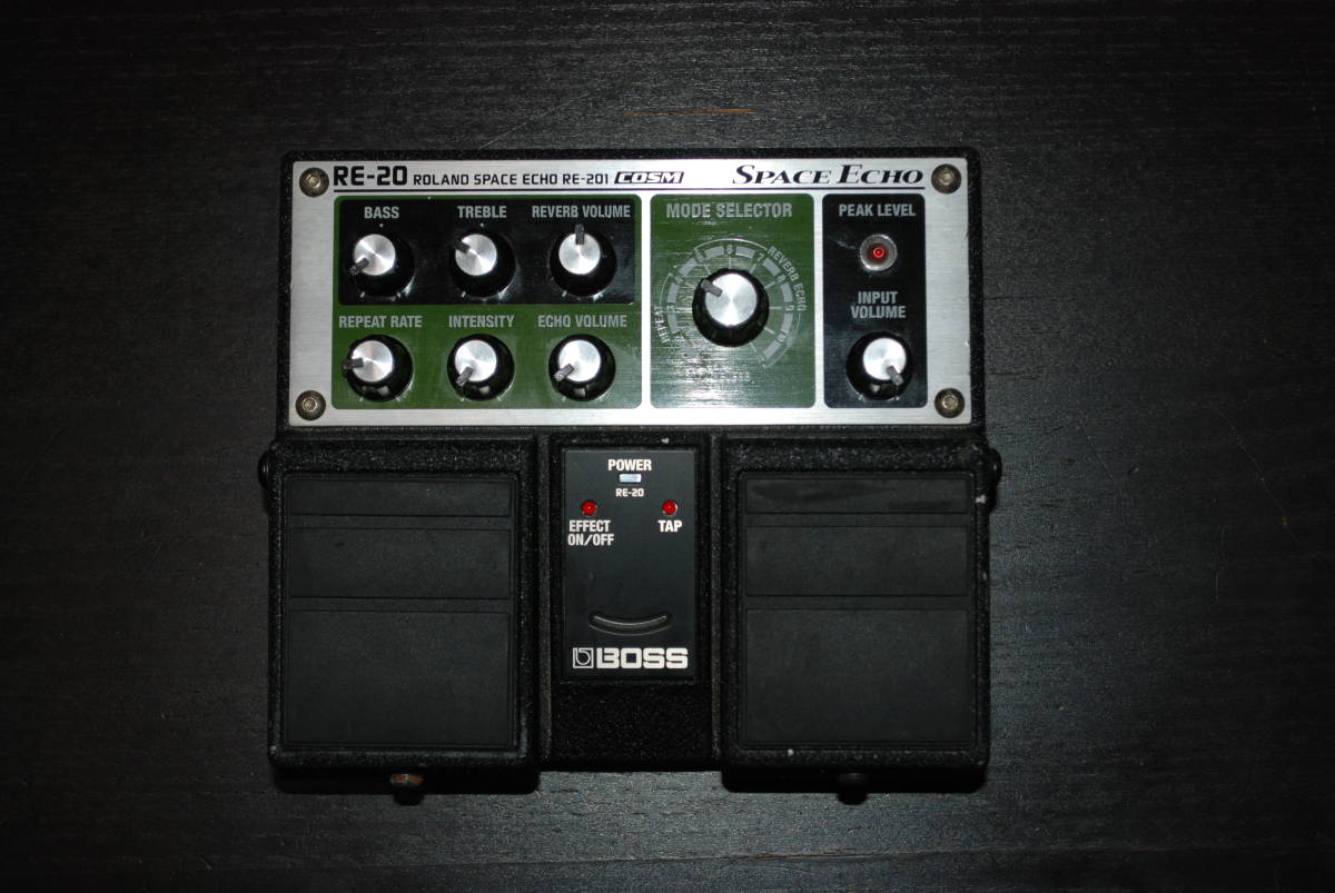 BOSS RE-20 ROLAND SPACE ECHO RE-201 COSM