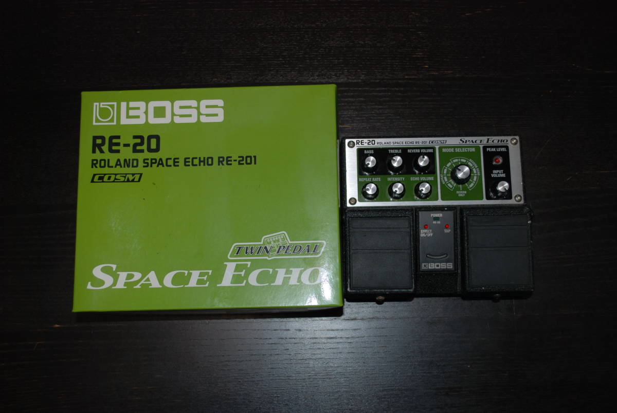 BOSS RE-20 ROLAND SPACE ECHO RE-201 COSM