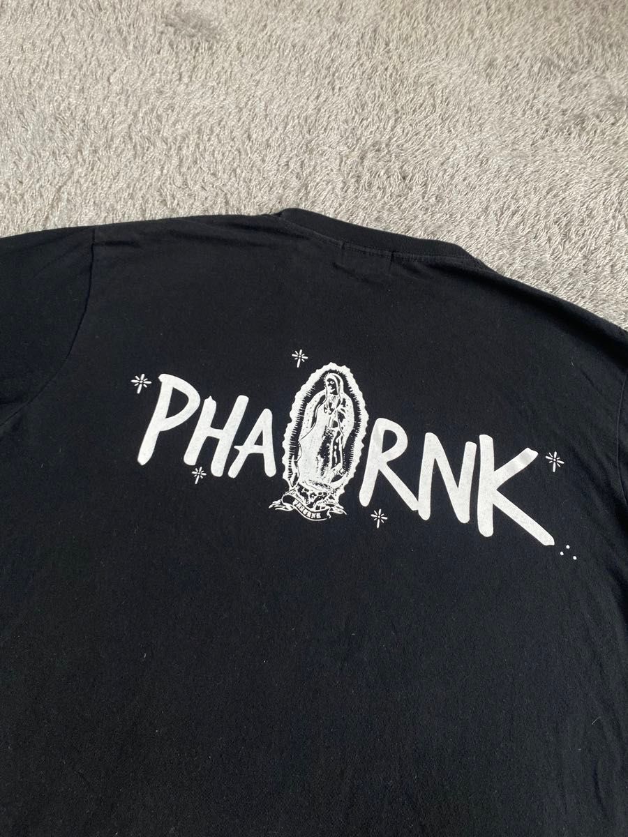 ファットランク PHATRNK ロンT Tシャツ 長袖 ブラック 黒 マリア ファットランク PHATRNK ロンT Tシャツ 長袖 ブラック 黒 マリア