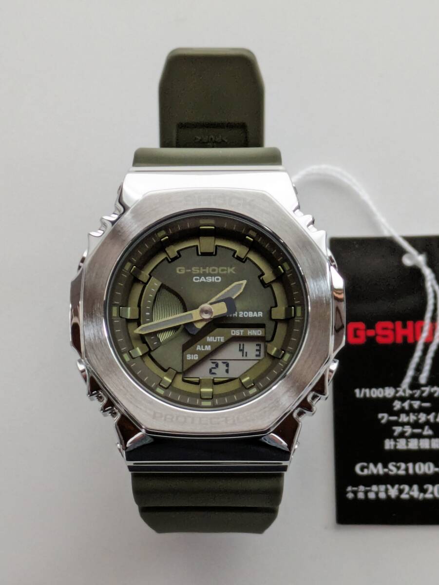 G-SHOCK ミッドサイズモデル Metal Covered GM-S2100-3AJF_画像1