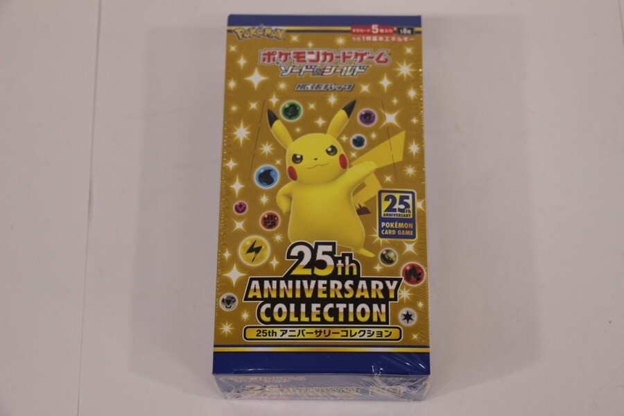 080 s7808 ポケカ ポケモンカード 25th アニバーサリーコレクション 1BOX シュリンク付き 未開封_画像1