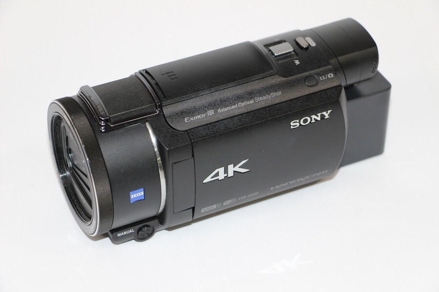 099 k1993 SONY ソニー デジタル4Kビデオカメラ Handycam FDR-AX60 ハンディカム 動作確認済み