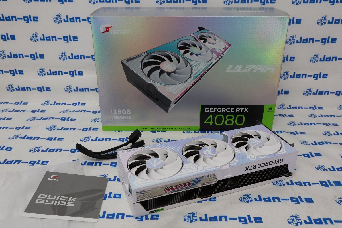 《1円スタート》☆iGame GeForce RTX 4080 16G Ultra W OC-V☆中古☆R035799 Y mm☆【関東発送】の画像1