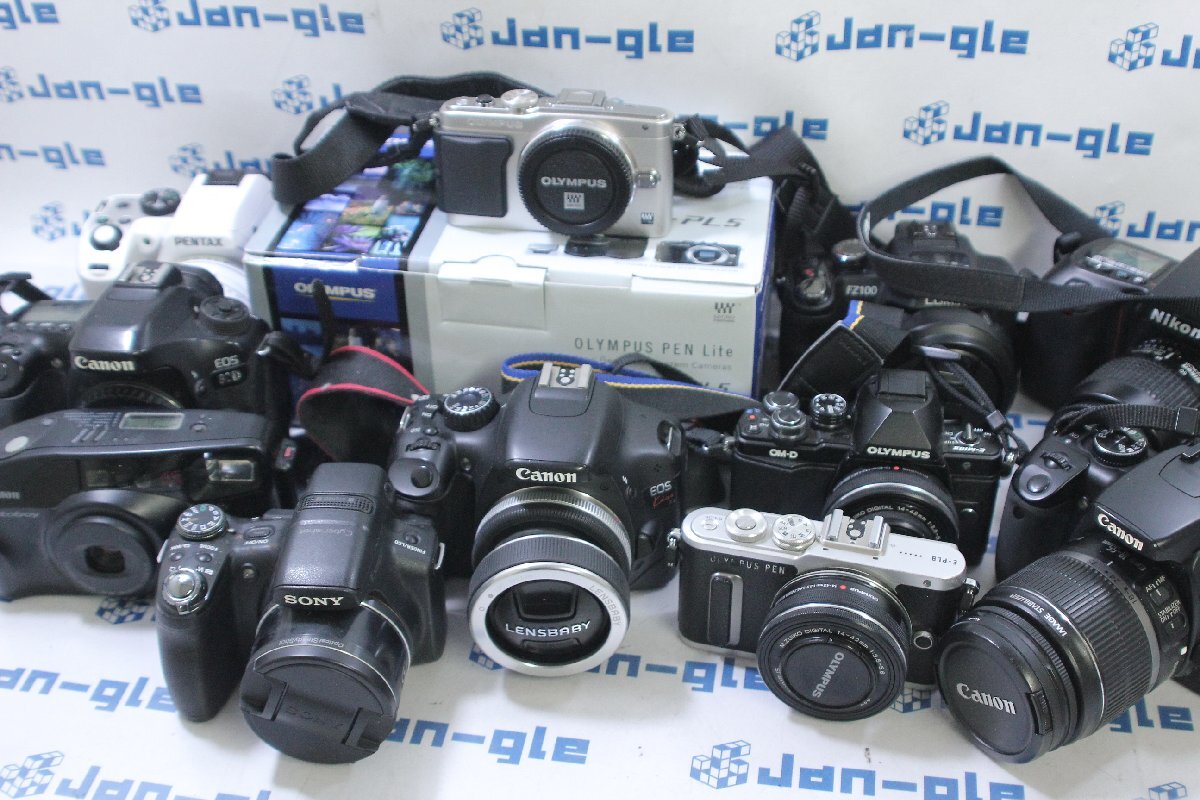 ◇ OLYMPUS Canon Nikon RICOH FUJIFILMなどジャンクまとめ 激安価格!! この機会にぜひ!! J492688 P 関西の画像2