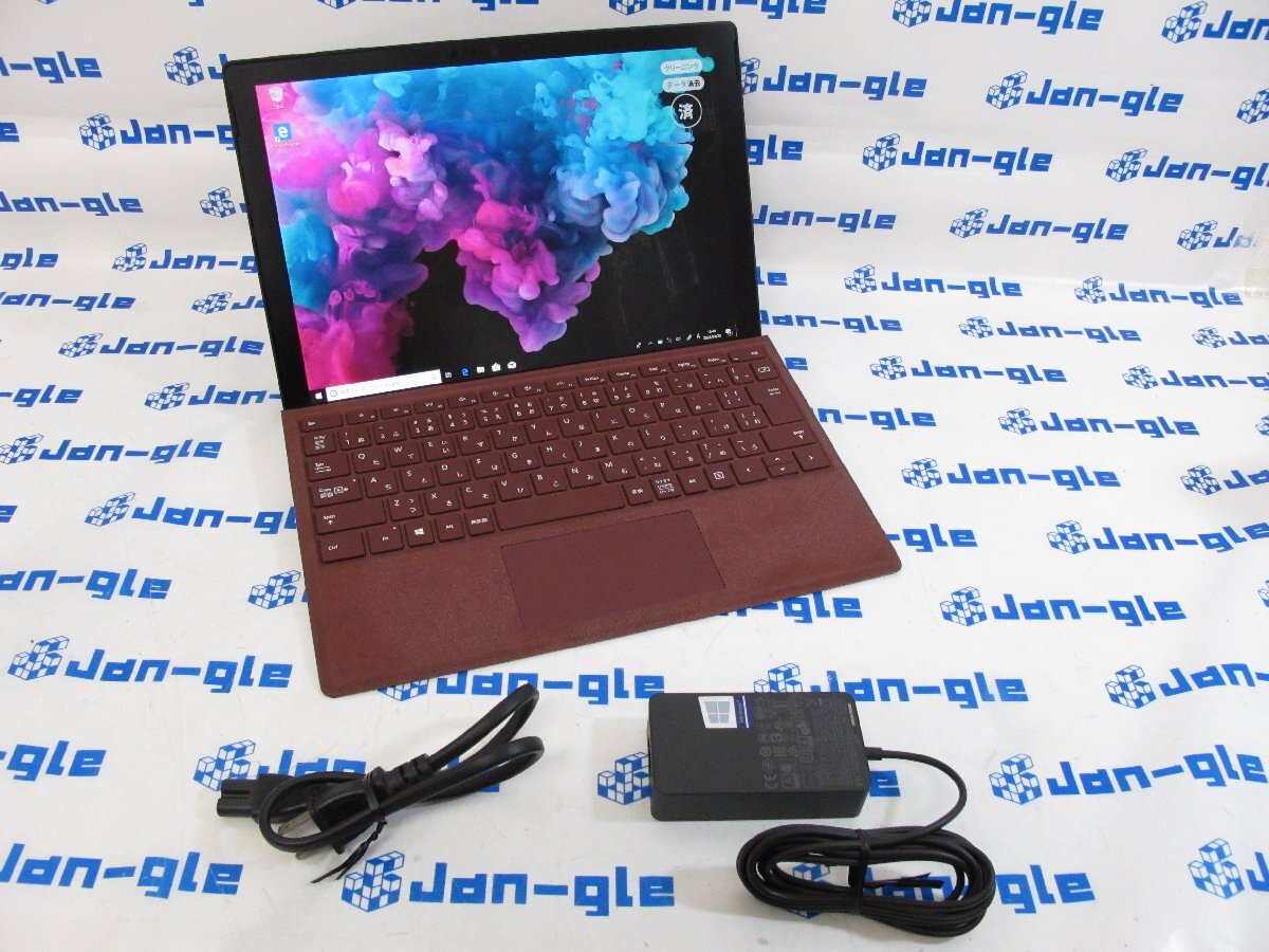 Microsoft Surface Pro 6 i5-8250U 格安1円スタート！J495905B jk 関東発送の画像1