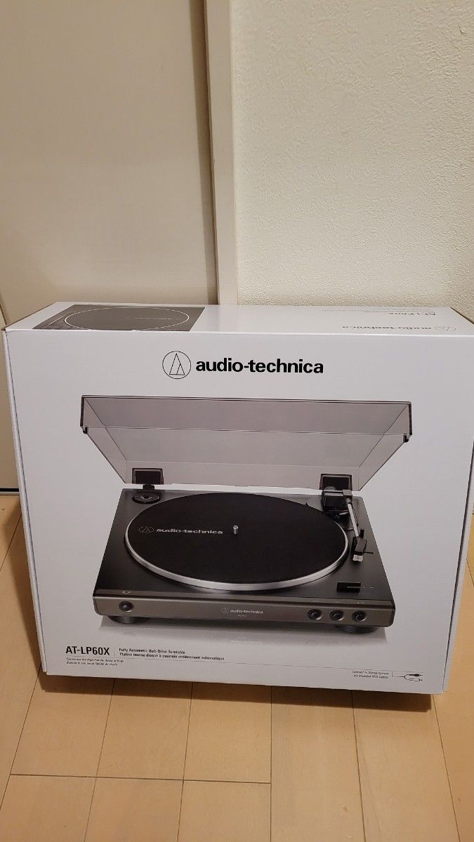 ■ 新品未使用 ■ AUDIO TECHNICA AT-LP60X DGM フルオート レコードプレーヤー  オーディオテクニカ