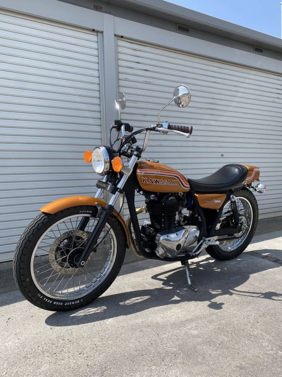 カワサキ250tr エストレア マッハ SS 旧車 レプリカの画像1