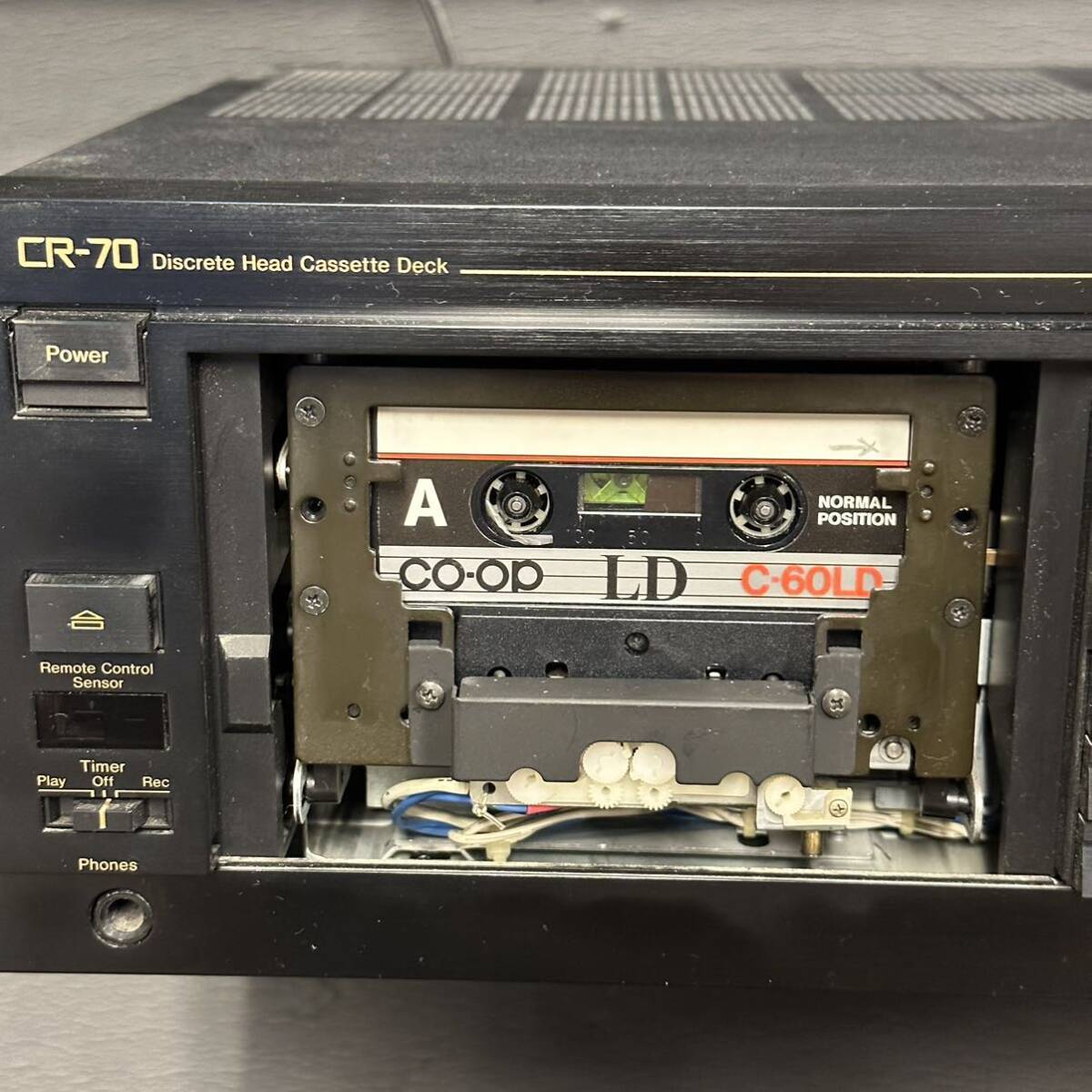 Nakamichi CR-70 カセットデッキ S/N: 12859 Jankの画像2