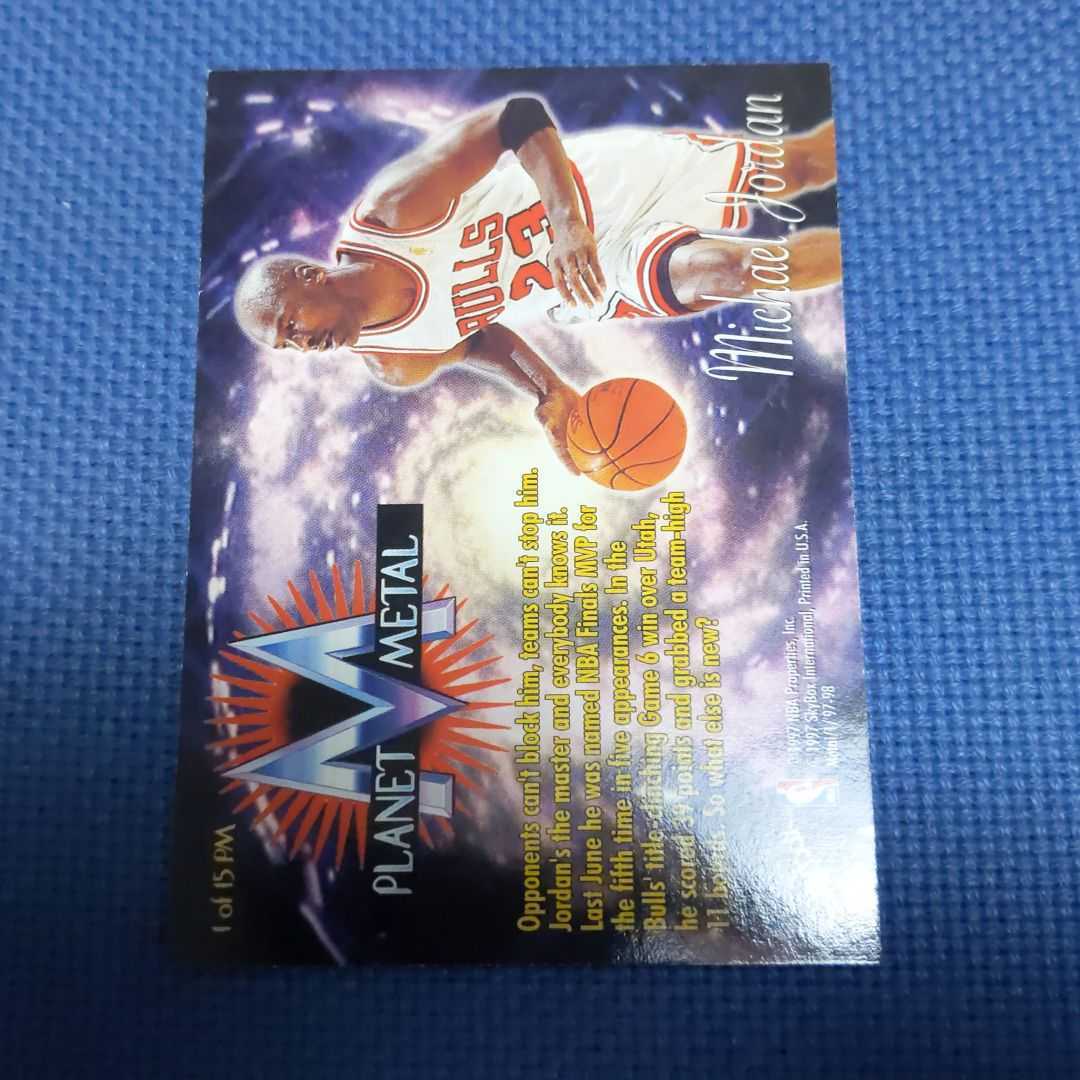 マイケルジョーダン jordan カード card メタルユニバースの画像2