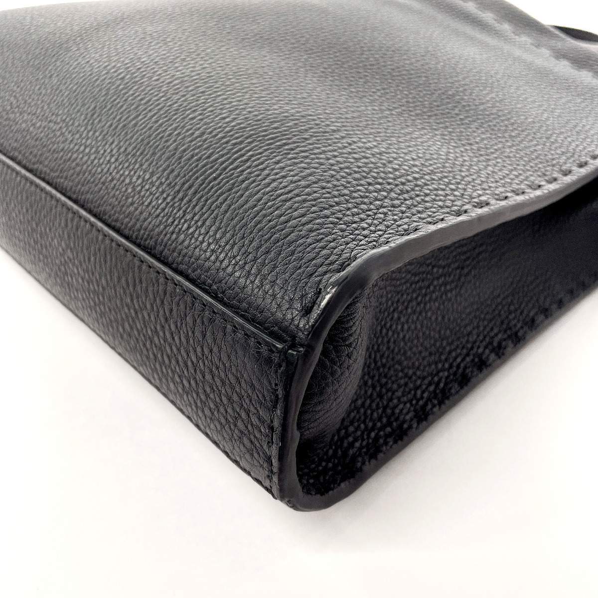  Fendi FENDI business bag document bag commuting bag 7VA406-8KL selection rear pi- Cub - Monstar I leather black 