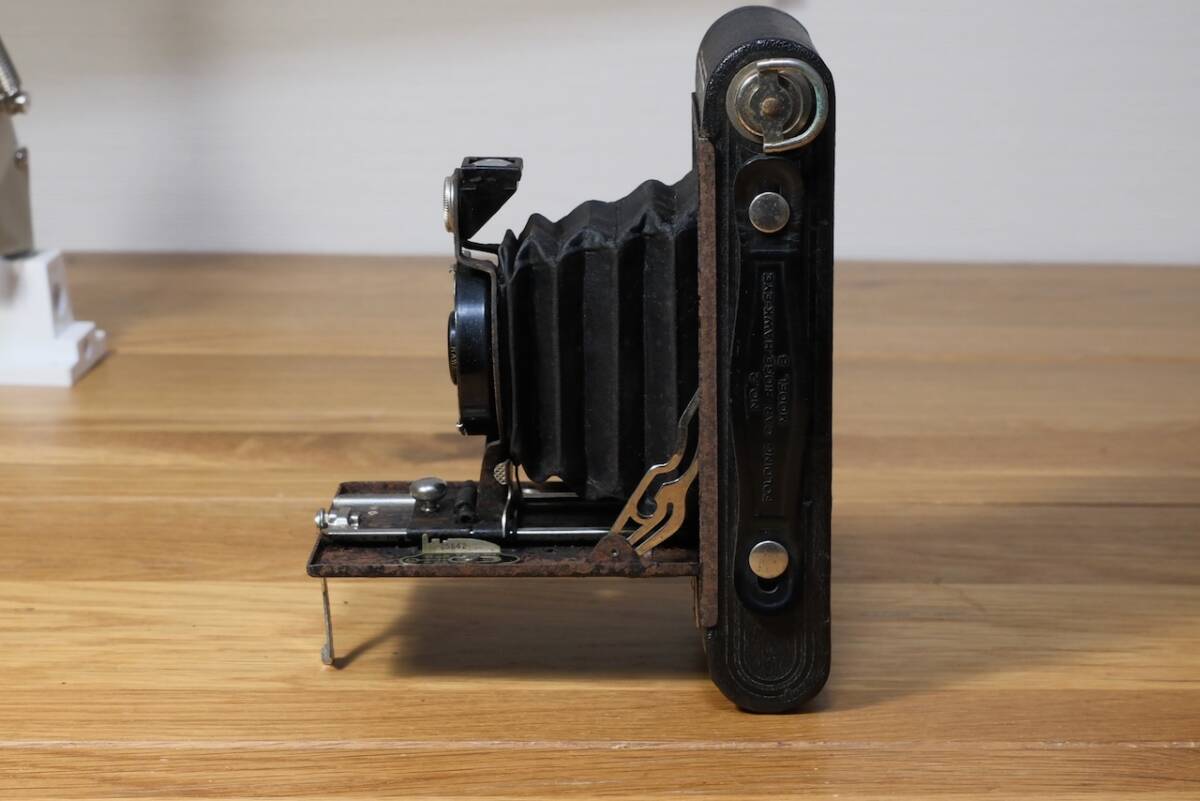 外箱付き HAWK-EYE EASTMAN Kodakイーストマン コダック NO.2 FOLDING MODEL B 蛇腹 中判カメラ アンティークの画像3