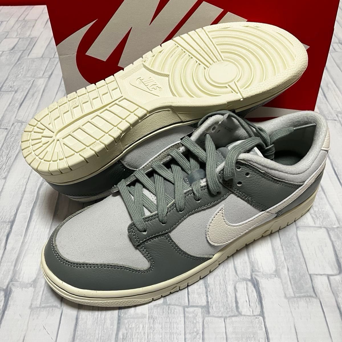 NIKE DUNK LOW PREMIUM ナイキ ダンク LOW レトロ プレミアム 新品 27.0㎝ グリーン セイル