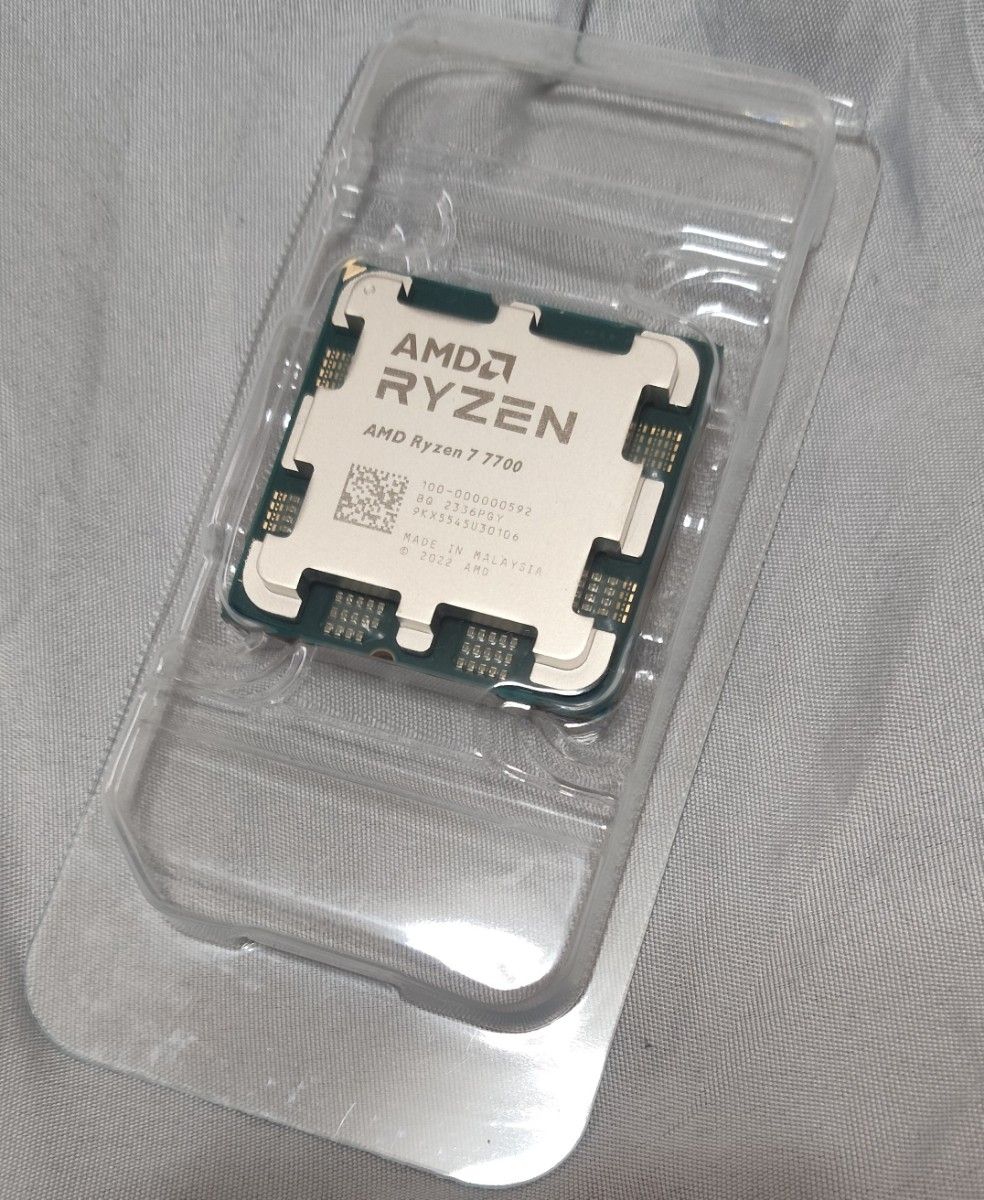 AMD RYZEN 7 7700 バルク新品　8C/16T AM5
