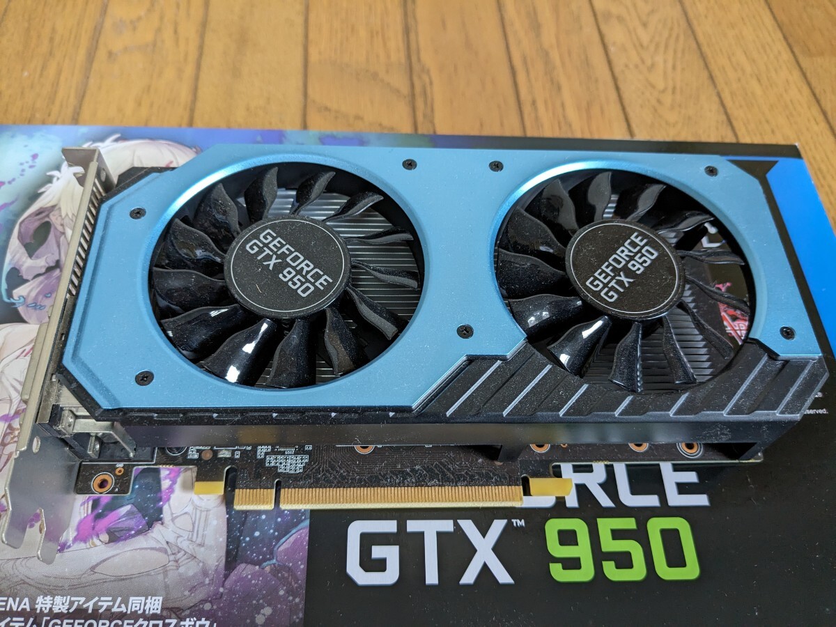 Palit GeForce GTX950 STORMX DUAL 2048M GDDR5 128bit グラフィックボードの画像1