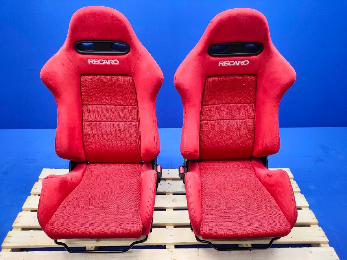 1 иен старт! Honda DC5 Integra RECARO Рекаро красный водительское сиденье пассажирское сиденье driver's assistant левый правый сиденье 2303084 2E10-3.