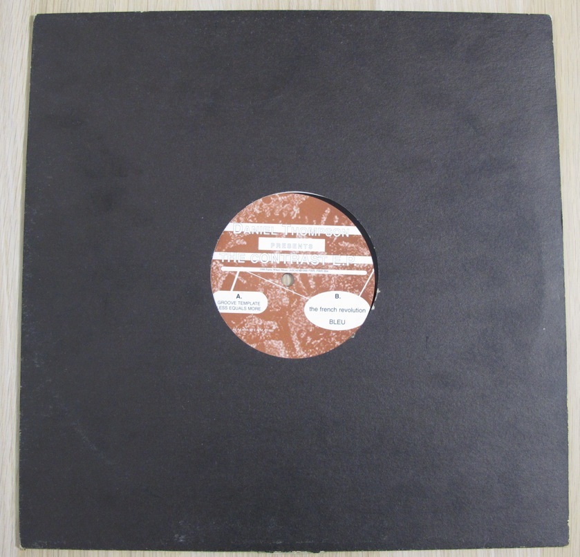 DANIEL THOMPSON Presents THE CONTRAST EP 12インチ (US / 1999年 / Farris Wheel Recordings FWR 004) (HOUSE / DEEP / JAZZ HOUSE)_画像3