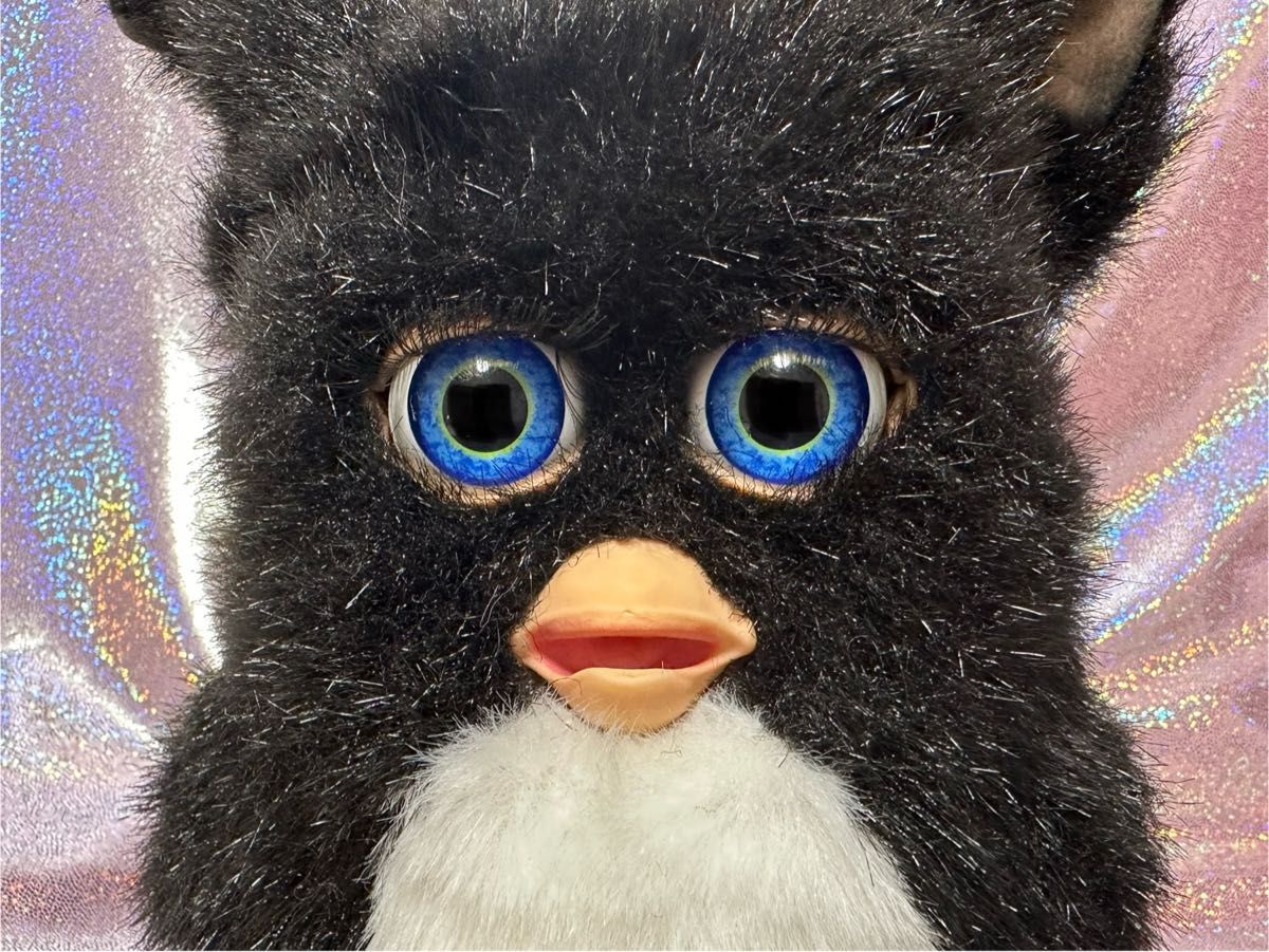 ファービー2 ミルキーパンダ 黒×青目 ブラック×ブルーアイ 英語 ファービー2 ミルキーパンダ 黒×青目 ブラック×ブルーアイ 英語