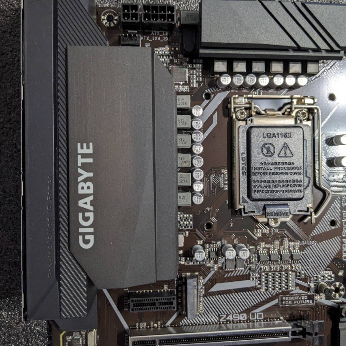 [ used ]GIGABYTE Z490 UD + Win10Pro digital license [LGA1200 Intel no. 10,11. substitution ]