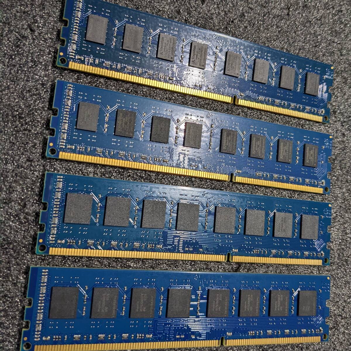 【中古】DDR3メモリ 16GB(4GB4枚組) Kingston RBU1333D3U9D8G/(4G|4GE) [DDR3-1333 PC3-10600]_画像3