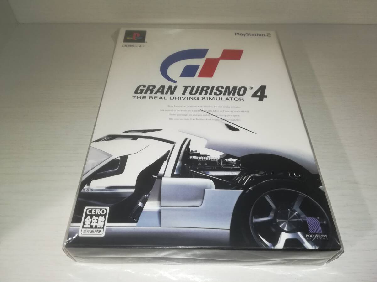 PS2 新品未開封 GRAN TURISMO 4 THE REAL DRIVING SIMULATOR グランツーリスモ 4の画像1