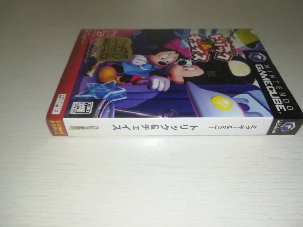 GC ゲームキューブ 新品未開封 ミッキー&ミニー トリック&チェイス ミッキーマウス75周年記念 限定シール入 Mickey Mouse 75th Annibersary_画像4