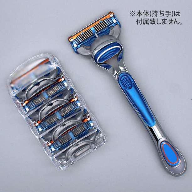 ji let Fusion 8 piece orange interchangeable goods 5 sheets blade razor ...kami sleigh 