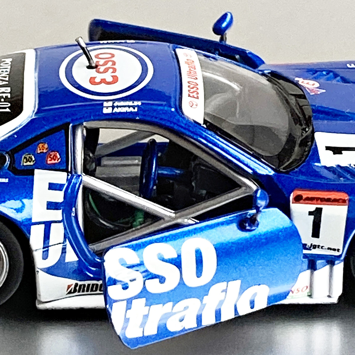 1/64 マッスルマシーン エッソウルトラフロー トヨタ スープラ Muscle Machines ESSO Ultraflo Toyota Supra JZA80 JGTCの画像8