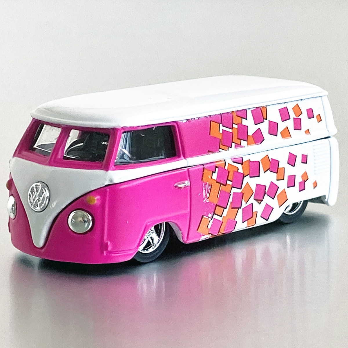 1/64 100% ホットウィール ビンテージ フォルクスワーゲン マイクロバス ドラッグレース仕様 Hot Wheels Vintage Volkswagen Microbus VWの画像5