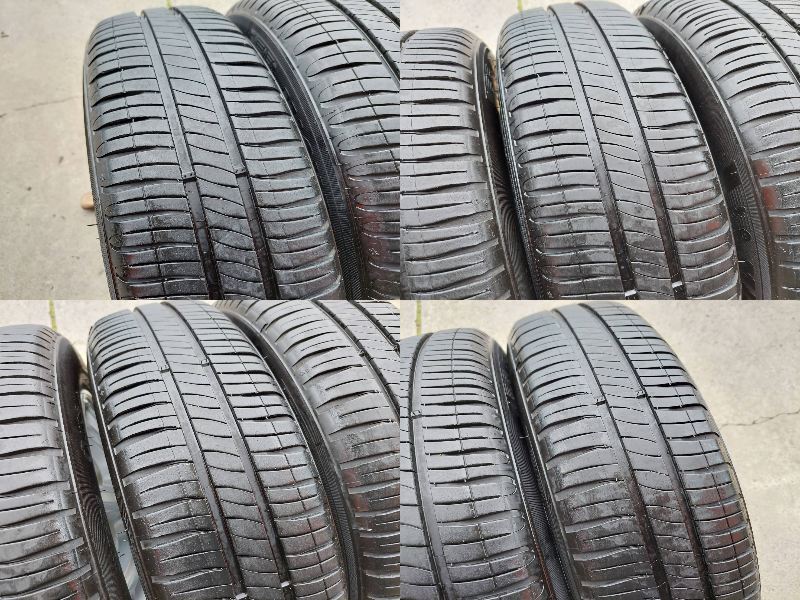 日産 オプション純正 5.5J-15インチ ET40 100-4H ミシュラン エナジーセイバー4 175/65R15 2019年製 キューブ ノート ティーダ_画像10