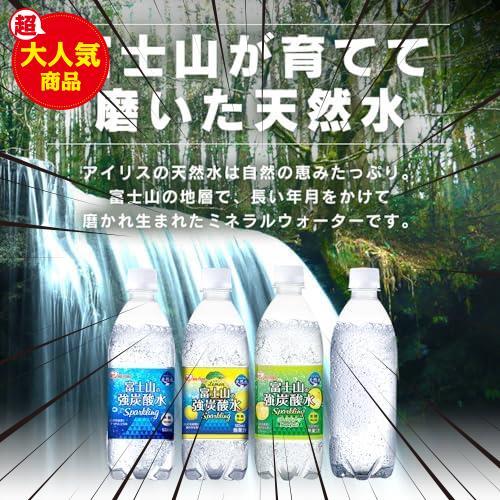 * plain _24ps.@* () carbonated water label less Mt Fuji. a little over carbonated water 500ml ×24ps.