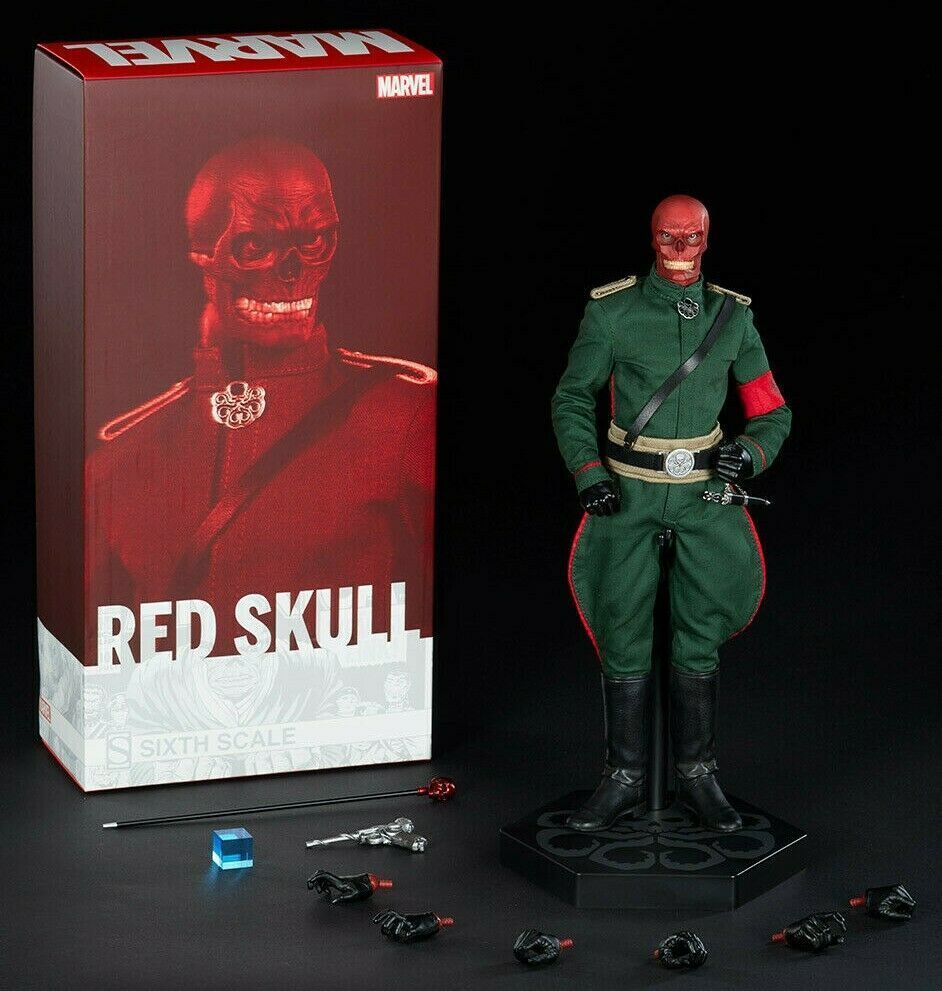  remainder little!# red Skull 1/6 scale 30cm/ action figure side shou/ new goods / abroad made / Captain * America ma- bell * arrival 6 week 