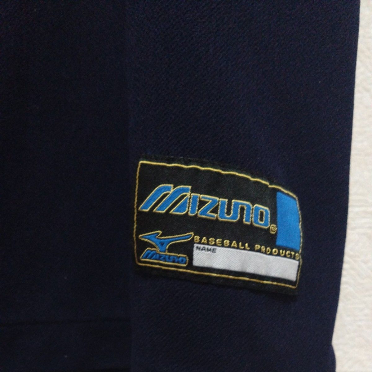 MIZUNO 野球 アンダーシャツ　XL  ミズノ ネイビー 無地 半袖Tシャツ 練習着　