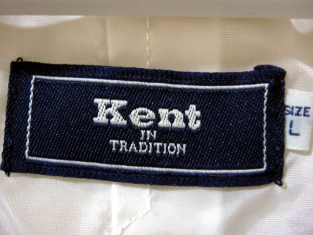 ■kent in tradition ケント イン トラディション　カーディガン 裏地付 ニットジャケット Size L _画像3