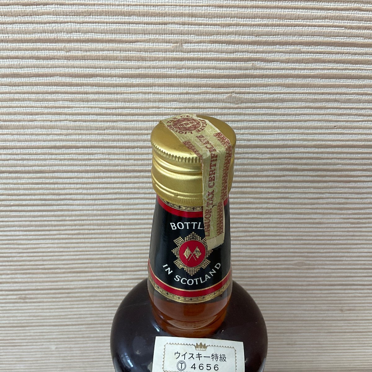 【S37】Seagram's 100 PIPERS DE LUXE 760ml 43％ スコッチ ウイスキー 未開栓 古酒 洋酒の画像2