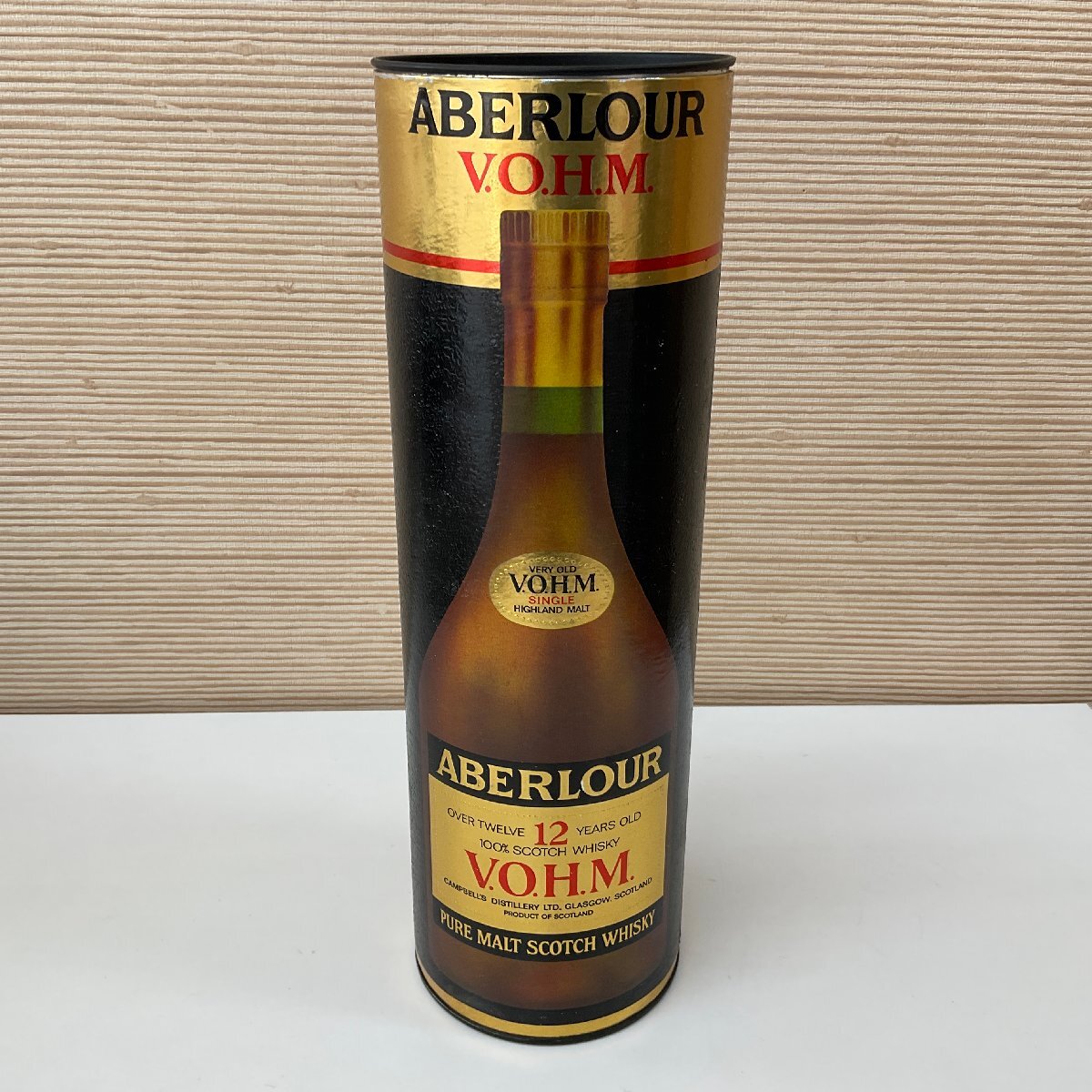 【S54】ABERLOUR VOHM 12年 43％ 750ml スコッチ ウイスキー 未開栓 古酒 洋酒の画像1